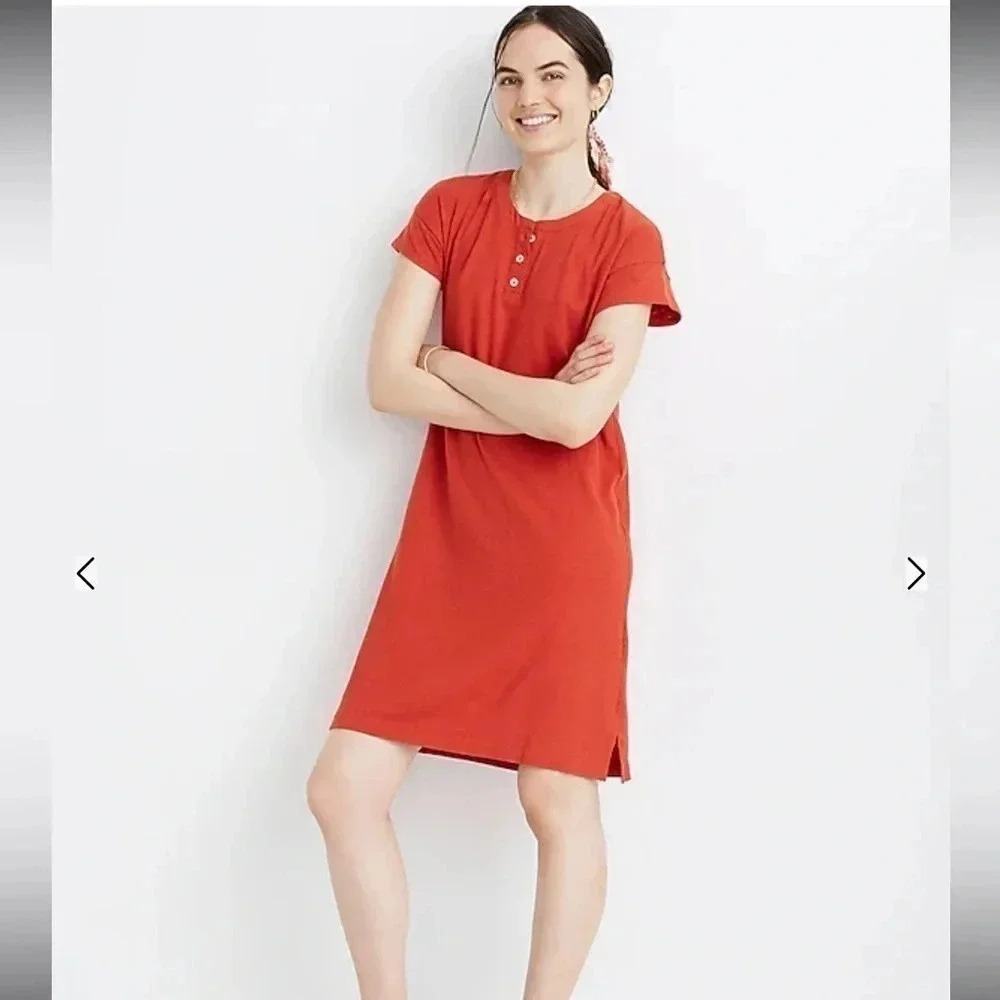 Madewell Henley Tee Dress Size XXS